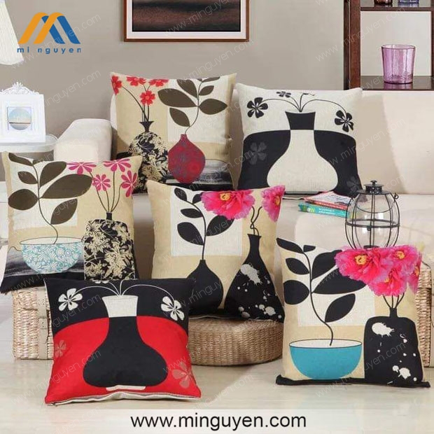 Gối tựa lưng mn59 - Quà Tặng Mi Nguyễn - Công Ty TNHH Sản Xuất Thương Mại Dịch Vụ Mi Nguyễn