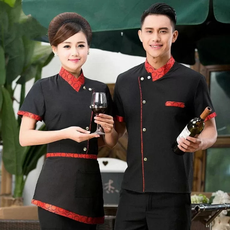 Đồng phục phục vụ nhà hàng, khách sạn