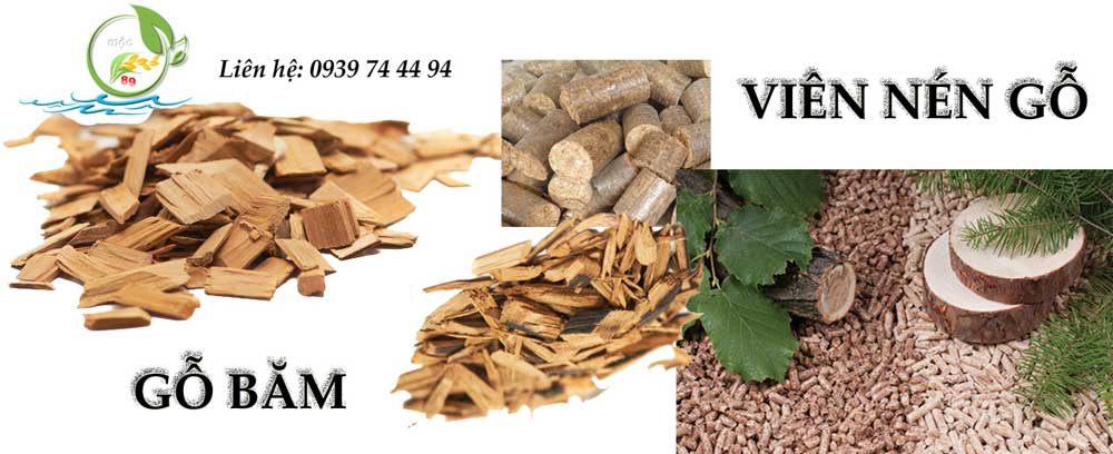 Viên nén gỗ - gỗ băm