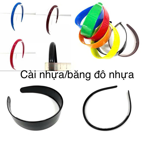 Băng đô cài tóc nhựa - Roses Hair Accessories - Công Ty TNHH Sản Xuất Và Thương Mại Sa Mộc