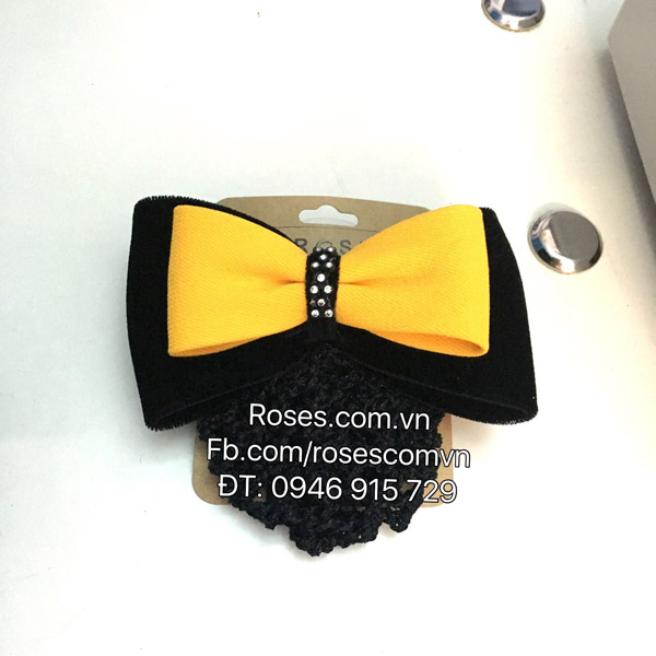 Kẹp tóc lưới đồng phục vàng 2 lớp - Roses Hair Accessories - Công Ty TNHH Sản Xuất Và Thương Mại Sa Mộc