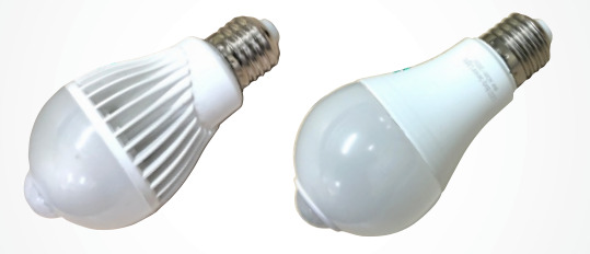 Bóng đèn Led cảm ứng hồng ngoại E27