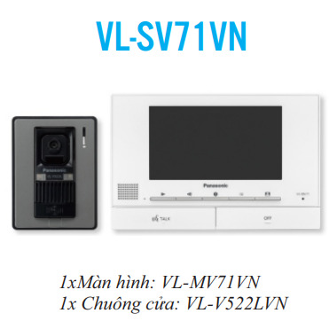 Chuông cửa có hình VL-SV71VN