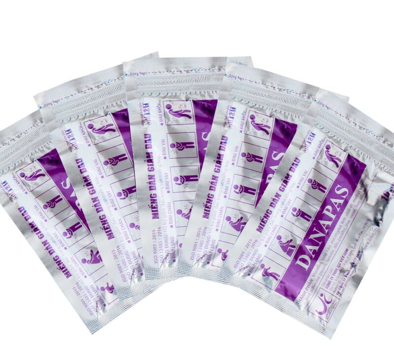 Miếng dán giảm đau Danapas - Công Ty TNHH IGG Việt Nam