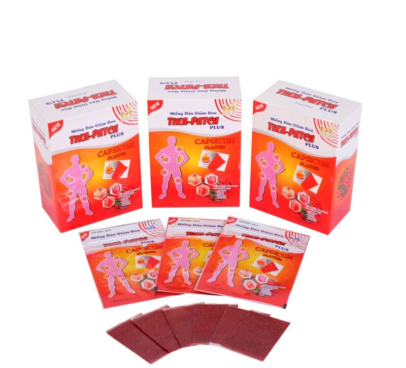 Miếng dán giảm đau Tika - Patch Capsicum - Công Ty TNHH IGG Việt Nam
