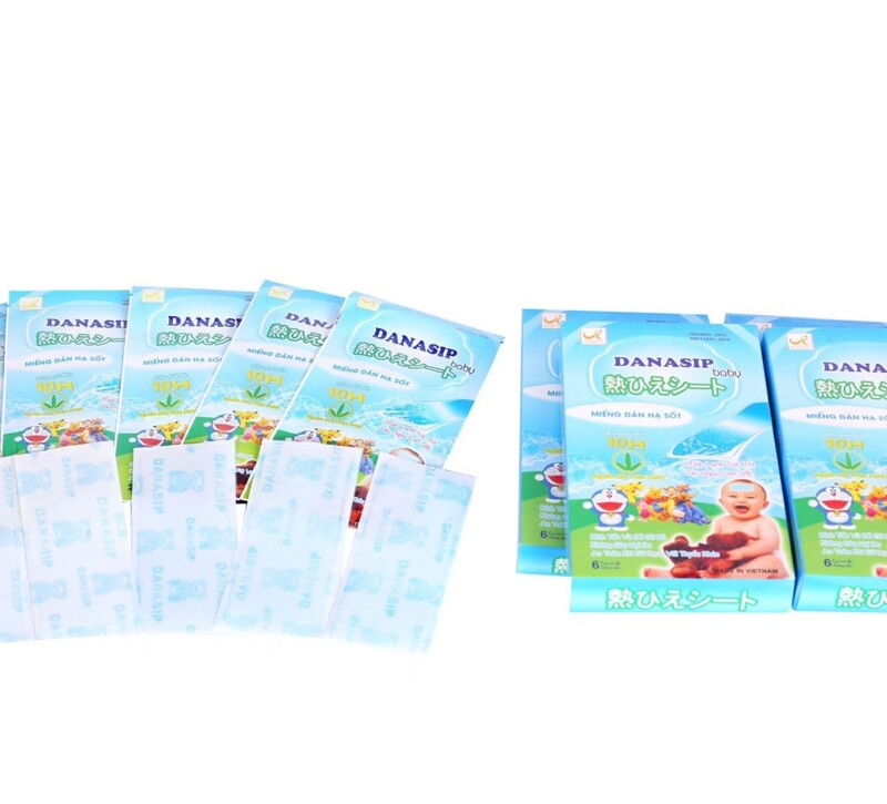 Miếng dán hạ sốt Danasip Baby - Công Ty TNHH IGG Việt Nam
