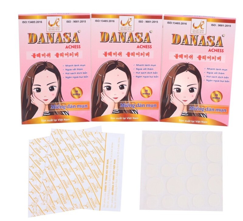 Miếng dán mụn Danasa - Công Ty TNHH IGG Việt Nam