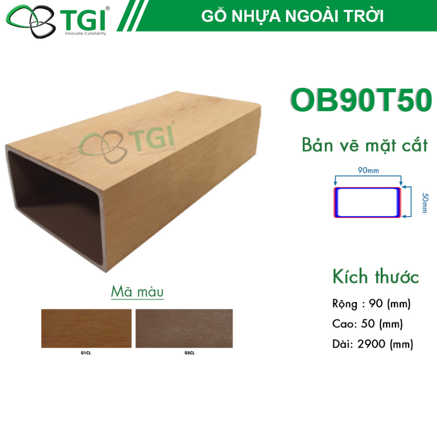 Thanh lam gỗ nhựa ngoài trời - Công Ty Cổ Phần Xuất Nhập Khẩu TGI