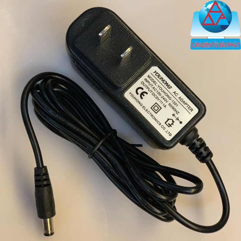 Adaptor 5.0V - 1.0A - Cân Điện Tử Bảo Phát - Công Ty TNHH Sản Xuất Thương Mại Dịch Vụ Xuất Nhập Khẩu Bảo Phát