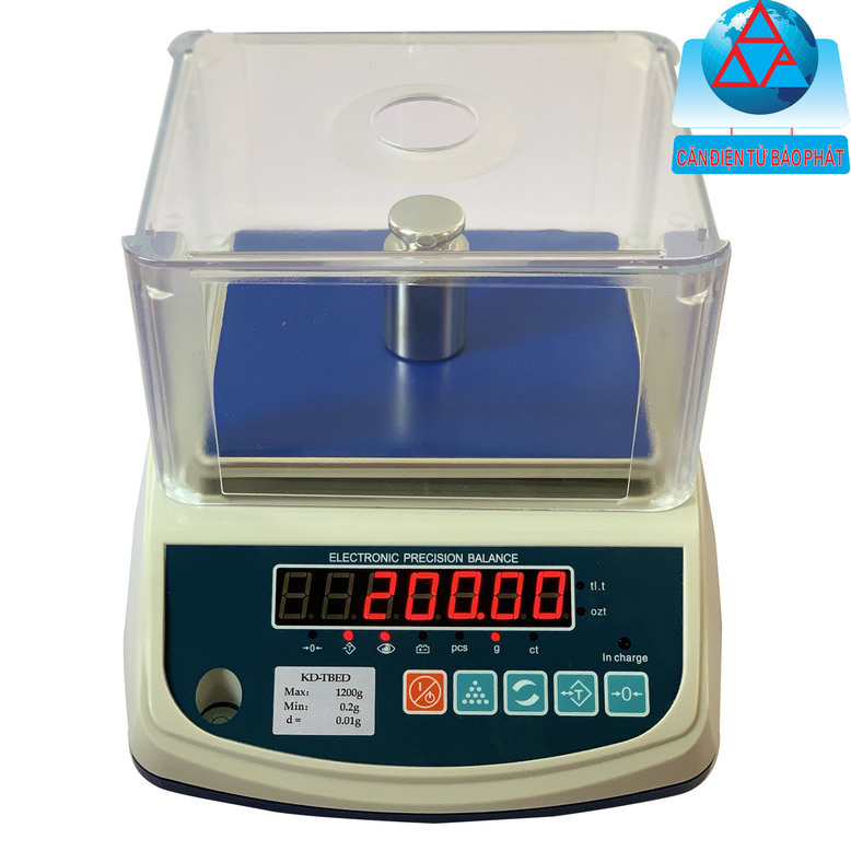 Cân kỹ thuật KD TBED 1200g - Cân Điện Tử Bảo Phát - Công Ty TNHH Sản Xuất Thương Mại Dịch Vụ Xuất Nhập Khẩu Bảo Phát