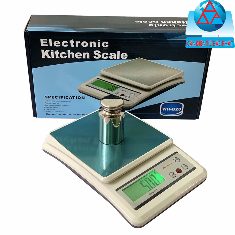 Cân nhà bếp WH B20 10000g - Cân Điện Tử Bảo Phát - Công Ty TNHH Sản Xuất Thương Mại Dịch Vụ Xuất Nhập Khẩu Bảo Phát
