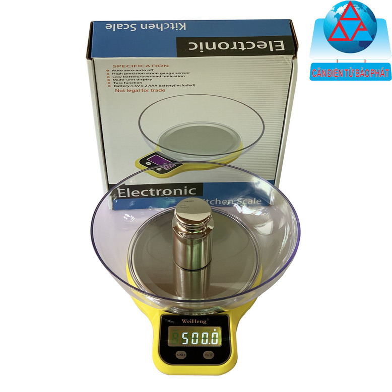Cân nhà bếp WH B21 3000g - Cân Điện Tử Bảo Phát - Công Ty TNHH Sản Xuất Thương Mại Dịch Vụ Xuất Nhập Khẩu Bảo Phát