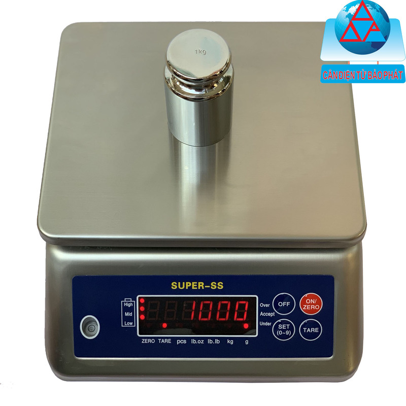 Cân thủy sản Super SS 30kg - Cân Điện Tử Bảo Phát - Công Ty TNHH Sản Xuất Thương Mại Dịch Vụ Xuất Nhập Khẩu Bảo Phát