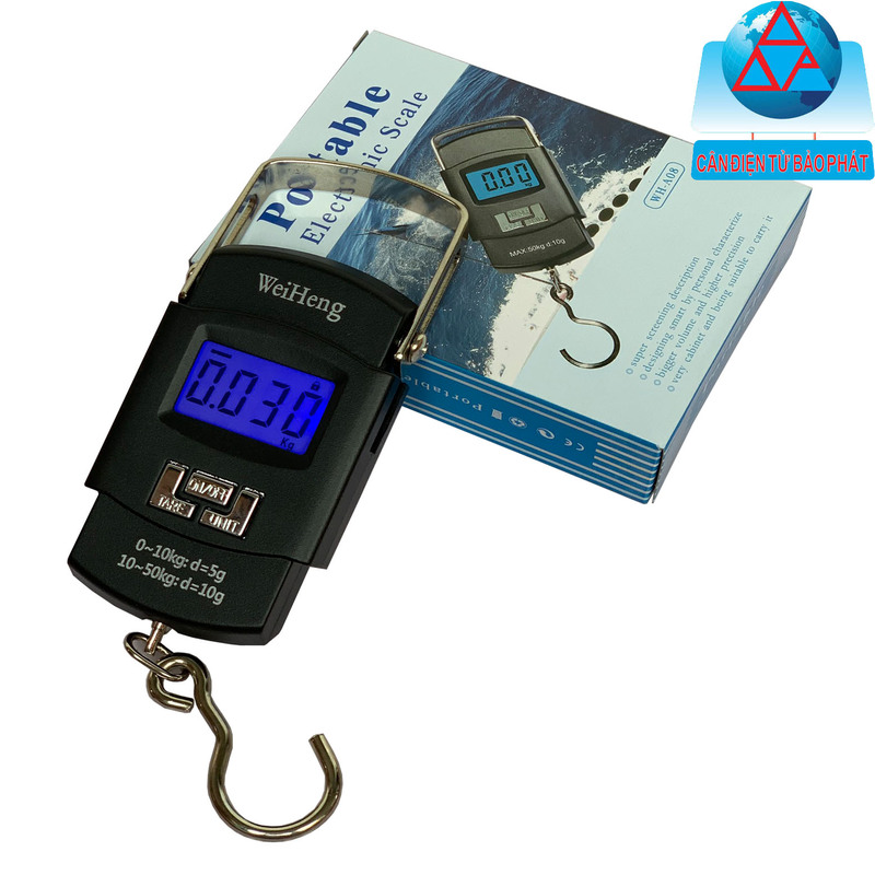 Cân treo WH A08 50kg - Cân Điện Tử Bảo Phát - Công Ty TNHH Sản Xuất Thương Mại Dịch Vụ Xuất Nhập Khẩu Bảo Phát