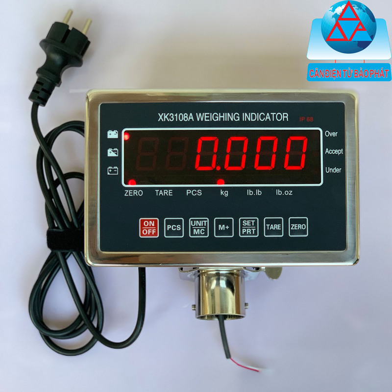 Đầu hiển thị XK3108A - Cân Điện Tử Bảo Phát - Công Ty TNHH Sản Xuất Thương Mại Dịch Vụ Xuất Nhập Khẩu Bảo Phát