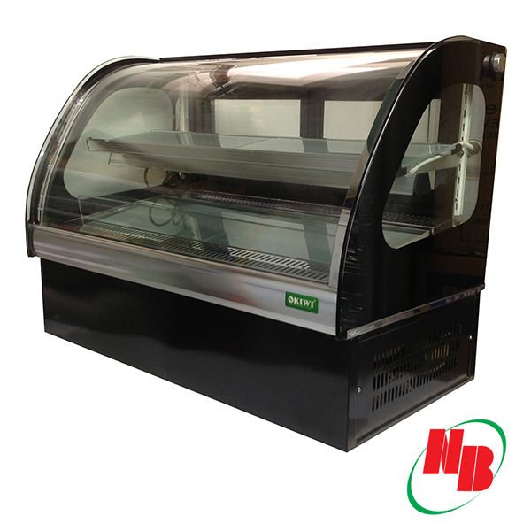 Tủ bánh lạnh Okiwi kính cong - Công Ty TNHH Điện Lạnh Ngọc Bình