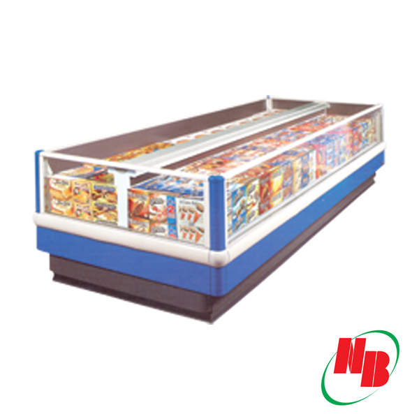 Tủ đông lạnh quầy siêu thị dài - Công Ty TNHH Điện Lạnh Ngọc Bình