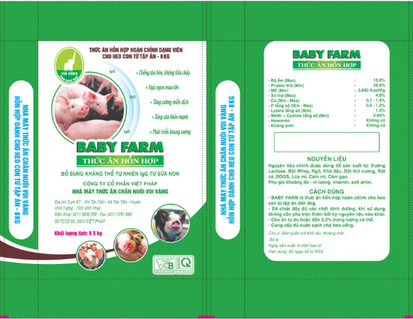 Thức ăn Baby - Công Ty Cổ Phần Việt Pháp