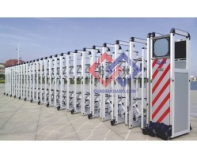 Cổng xếp tự động - Cửa Tự Động Gia Khang - Công Ty TNHH Cửa Và Phụ Kiện Kính Gia Khang