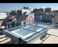 Giếng trời tự động 002 - Cửa Tự Động Gia Khang - Công Ty TNHH Cửa Và Phụ Kiện Kính Gia Khang