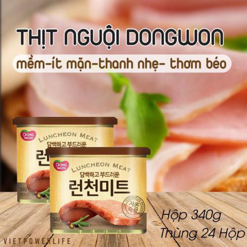 Thịt nguội Dongwon Hàn Quốc - Bánh Kẹo Nhập Khẩu VIETPOWERLIFE - Công Ty TNHH XNK VIETPOWERLIFE