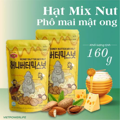 Hạt Mix Nut phô mai mật ong - Bánh Kẹo Nhập Khẩu VIETPOWERLIFE - Công Ty TNHH XNK VIETPOWERLIFE