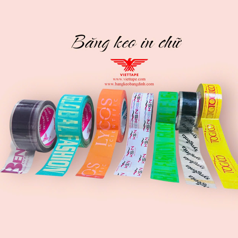 Băng keo in chữ - Băng Keo Lê Gia Phát - Công Ty TNHH Sản Xuất Thương Mại Xuất Nhập Khẩu Lê Gia Phát