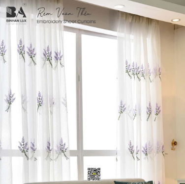 Rèm voan - Công Ty TNHH Trang Trí Nội Thất Rèm Cửa Bình An