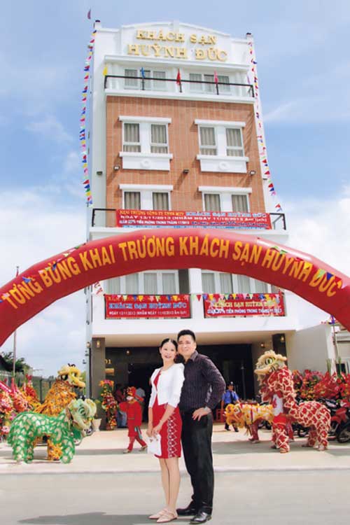 Mặt tiền Khách sạn - Công Ty TNHH MTV Khách Sạn Huỳnh Đức