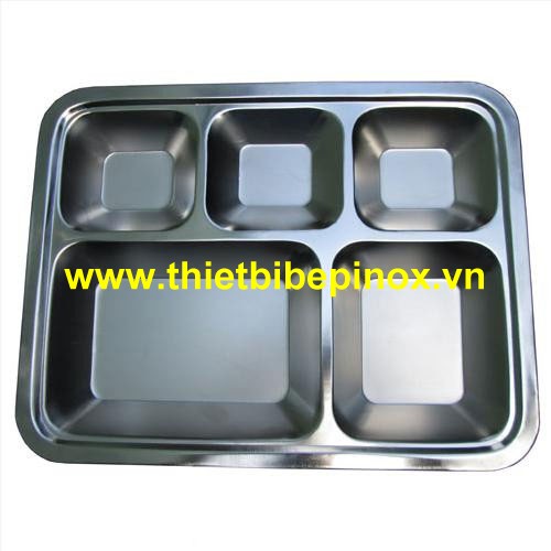 Khay cơm inox 5 ngăn - Inox Thành Luân - Công Ty TNHH Inox Thành Luân