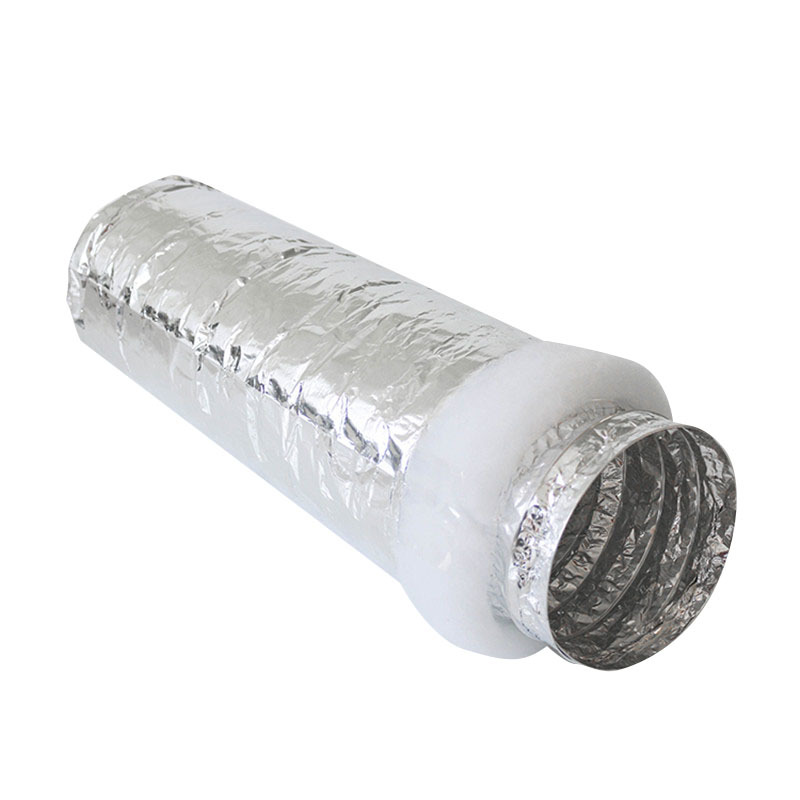 Ống gió mềm CN Polyester (bông trắng) - Vật Liệu Các Nhiệt Vạn Liên - Công Ty TNHH Cách Nhiệt Vạn Liên