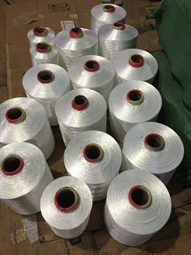 Sợi Polyester trắng