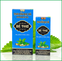 Tinh dầu bạc hà - Công Ty TNHH Một Thành Viên Sản Xuất Tinh Dầu Bé Thơ