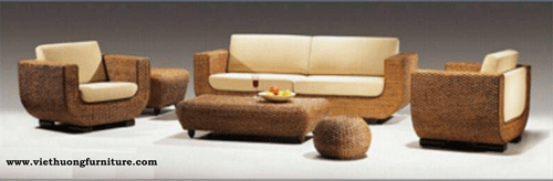 Bộ sofa lục bình - Công Ty TNHH MTV Sản Xuất Và Xuất Nhập Khẩu Việt Hương