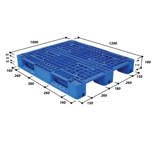 Pallet nhựa tải trọng nặng - Nhựa Logipack - Công Ty TNHH Vật Liệu Và Thiết Bị Logipack