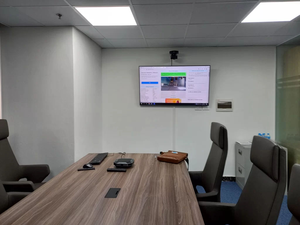 Lắp đặt thiết bị họp trực tuyến tại ASELCO