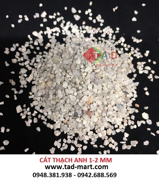 Cát thạch anh 1-2 mm - Than Hoạt Tính Tân ánh Dương - Công Ty Cổ Phần Thương Mại Dịch Vụ Và Xuất Nhập Khẩu Tân ánh Dương
