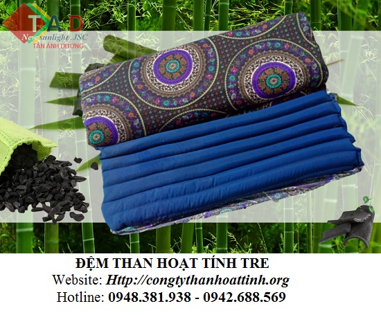 Đệm than hoạt tính tre - Than Hoạt Tính Tân ánh Dương - Công Ty Cổ Phần Thương Mại Dịch Vụ Và Xuất Nhập Khẩu Tân ánh Dương