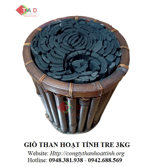 Giỏ than hoạt tính khử mùi 3kg - Than Hoạt Tính Tân ánh Dương - Công Ty Cổ Phần Thương Mại Dịch Vụ Và Xuất Nhập Khẩu Tân ánh Dương