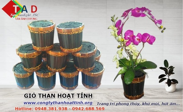 Giỏ than tre hoạt tính khử mùi 3kg - Than Hoạt Tính Tân ánh Dương - Công Ty Cổ Phần Thương Mại Dịch Vụ Và Xuất Nhập Khẩu Tân ánh Dương