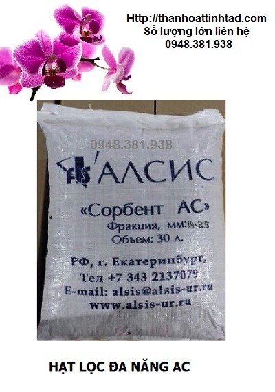 Hạt lọc đa năng AC - Than Hoạt Tính Tân ánh Dương - Công Ty Cổ Phần Thương Mại Dịch Vụ Và Xuất Nhập Khẩu Tân ánh Dương