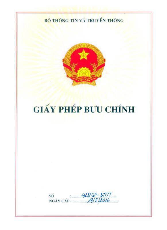 Giấy phép bưu chính