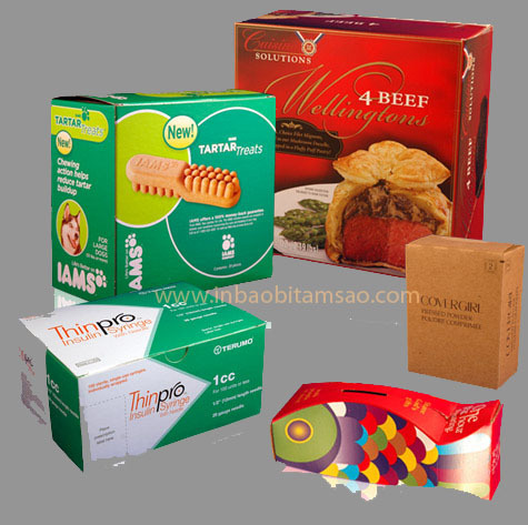 In hộp giấy - In Bao Bì Tam Sao - Công Ty TNHH In Bao Bì Tam Sao