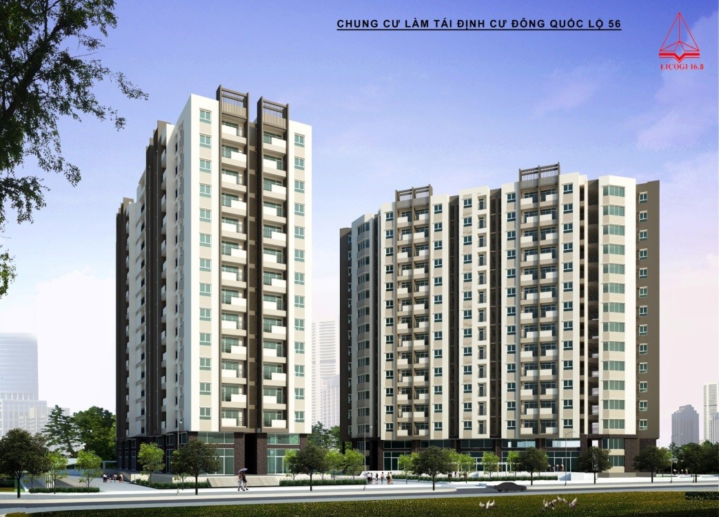 Chung cư TĐC Đông quốc lộ 56, Tp. Bà Rịa (Giai đoạn 1) - Bê Tông UDEC - Công Ty Cổ Phần Xây Dựng Và Phát Triển Đô Thị Tỉnh Bà Rịa - Vũng Tàu