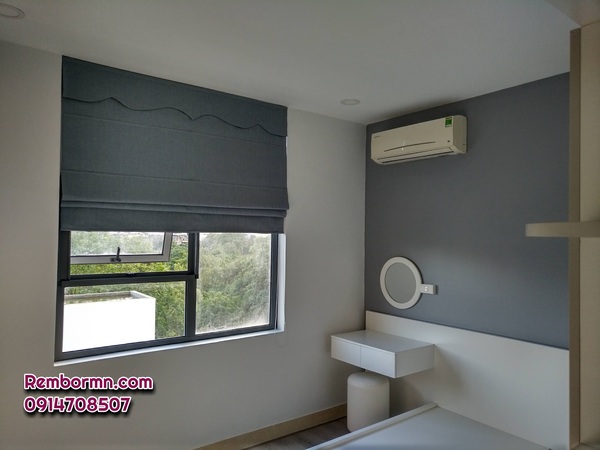 Công trình rèm cửa nhà anh Trung - Chung Cư Bộ Công An - Cửa Hàng Rèm Cửa Cao Cấp Bor.Mn