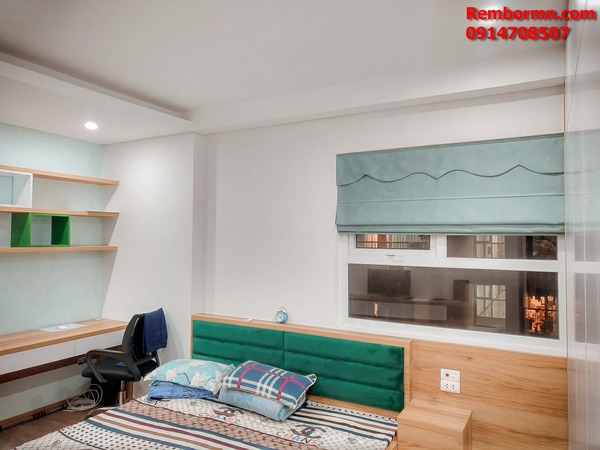 Rèm nhà anh Quân - CC Ban Cơ Yếu Chính Phủ - Cửa Hàng Rèm Cửa Cao Cấp Bor.Mn