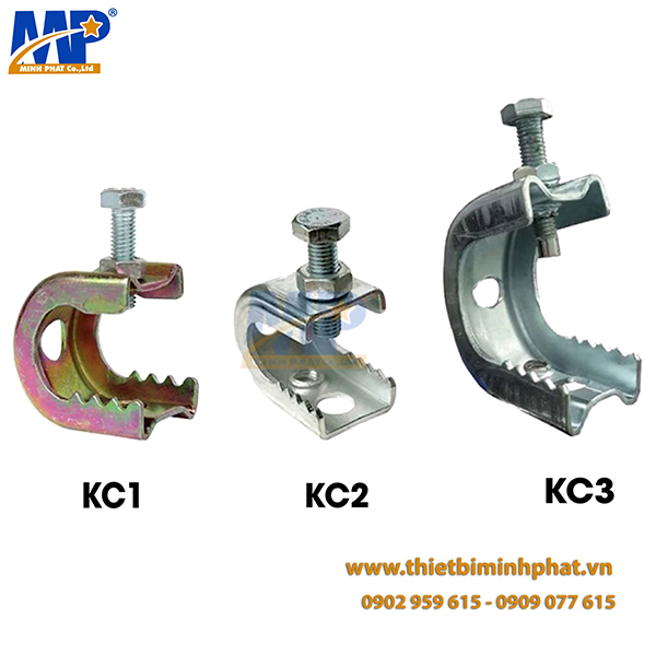 Kẹp xà gỗ C1, C2, C3 - ống Luồn Dây Điện Minh Phát - Công Ty TNHH Thiết Bị Kỹ Thuật Minh Phát