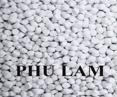 Hạt nhựa màu trắng - Nhựa Phú Lâm - Công Ty TNHH Xuất Nhập Khẩu Phú Lâm