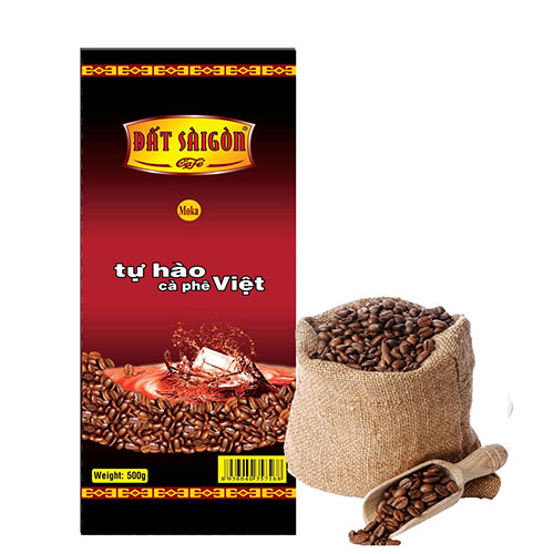 Cà phê hạt Moka - Cà Phê Đất Sài - Công Ty Cổ Phần Đất Sài