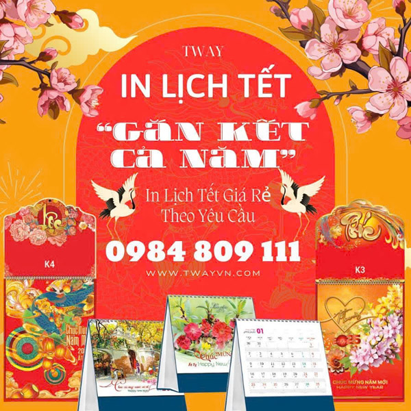 In lịch Tết